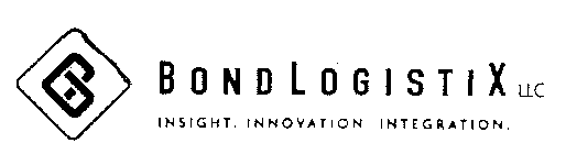 BOND LOGISTIX LLC INSIGHT. INNOVATION. INTEGRATION.