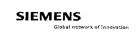 SIEMENS GLOBAL NETWORK OF INNOVATION