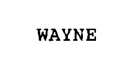 WAYNE