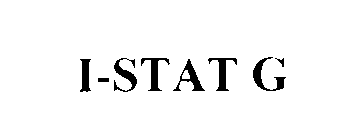 I-STAT G