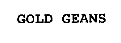 GOLD GEANS