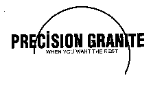 PRECISION GRANITE WHEN YOU WANT THE BEST
