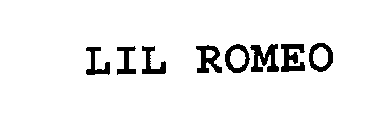 LIL ROMEO