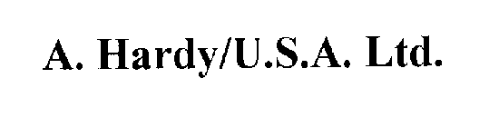 A. HARDY/U.S.A. LTD.