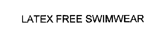 LATEX FREE SWIMWEAR