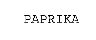 PAPRIKA