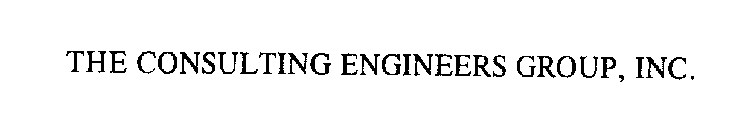 THE CONSULTING ENGINEERS GROUP, INC.