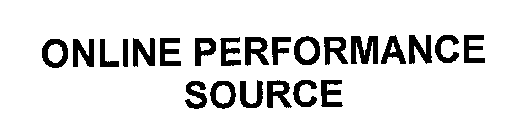 ONLINE PERFORMANCE SOURCE