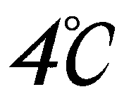 4°C