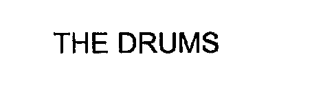 THE DRUMS