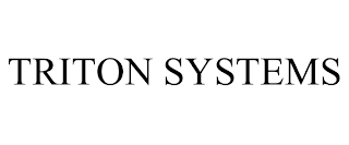 TRITON SYSTEMS