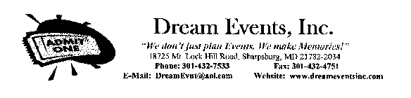 DREAM EVENTS, INC.