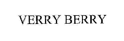 VERRY BERRY