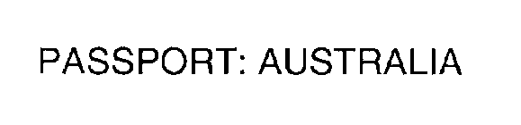 PASSPORT: AUSTRALIA