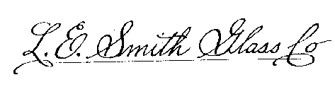 L. E. SMITH GLASS CO