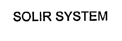 SOLIR SYSTEM