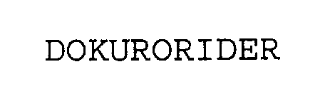 DOKURORIDER