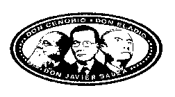 DON CENOBIO DON ELADIO DON JAVIER SAUZA