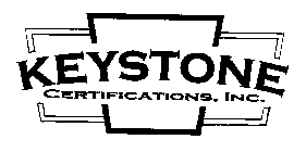 KEYSTONE CERTIFICATIONS, INC.