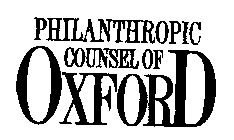PHILANTHROPIC COUNSEL OF OXFORD