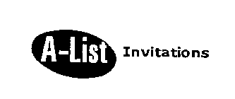 A-LIST INVITATIONS