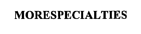 MORESPECIALTIES