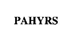 PAHYRS