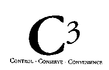 C3 CONTROL · CONSERVE · CONVENIENCE