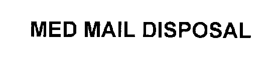 MED MAIL DISPOSAL