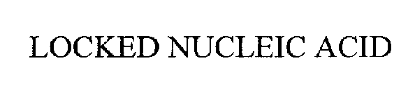 LOCKED NUCLEIC ACID