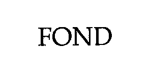 FOND
