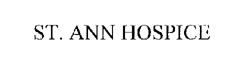 ST. ANN HOSPICE