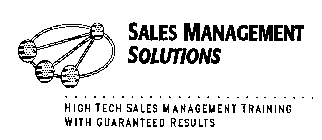 SALES MANAGEMENT SOLUTIONS HIGH TECH SALES MANAGEMENT TRAINING WITH GUARANTEED RESULTS
