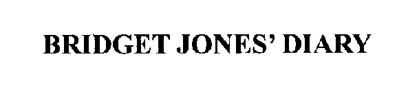 BRIDGET JONES' DIARY