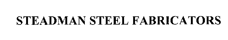 STEADMAN STEEL FABRICATORS