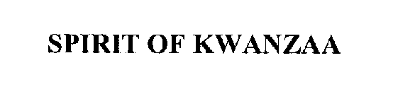 SPIRIT OF KWANZAA