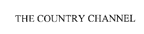 THE COUNTRY CHANNEL