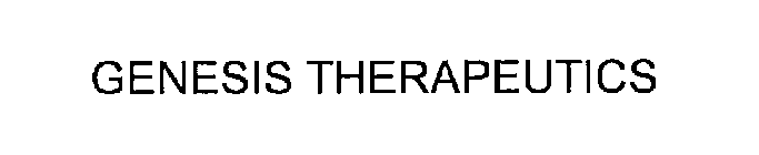 GENESIS THERAPEUTICS