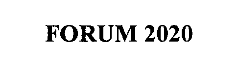 FORUM 2020