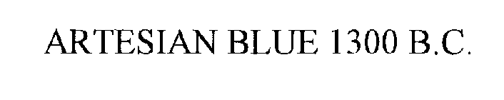 ARTESIAN BLUE 1300 B.C.