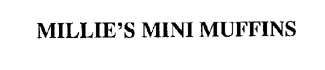 MILLIE'S MINI MUFFINS