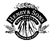 HENRY & SONS THE ORIGINAL VEGETARIAN DOG COOKIE