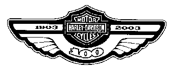1903 HARLEY-DAVIDSON MOTOR CYCLE 2003 100