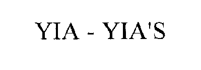 YIA - YIA'S