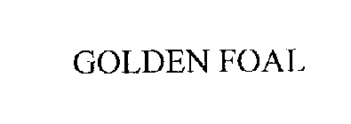 GOLDEN FOAL