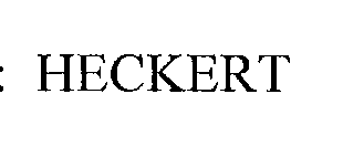 HECKERT