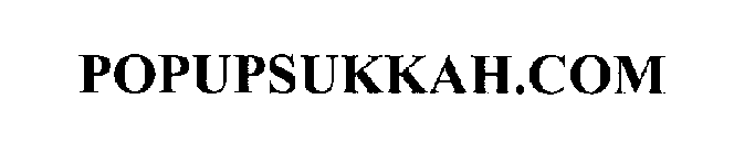 POPUPSUKKAH.COM