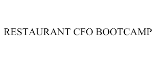 RESTAURANT CFO BOOTCAMP