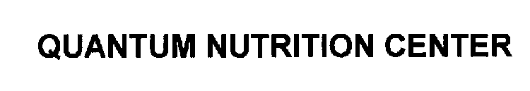 QUANTUM NUTRITION CENTER