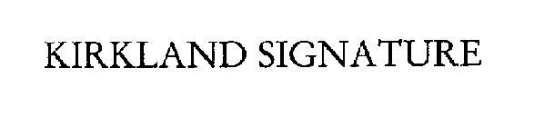 KIRKLAND SIGNATURE